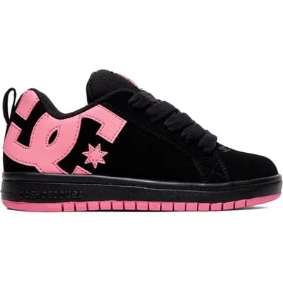 Dc Shoes Court Graffik Schoenen Zwart EU 33 1/2 Meisje