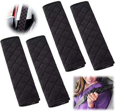 Dailygoody - Autogordel Beschermers - 4-delige set - Comfortabele en