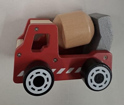 Playing Kids Houten Constructie Voertuig Cementwagen