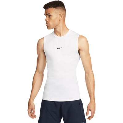 Nike Dri-Fit Pro Tight Fitness Tanktop Heren-Wit
