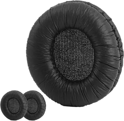 Vervangende Oorkussens - Koptelefoon Covers - Headset Comfort - Zacht Kunstleer - 50 mm - Zwart
