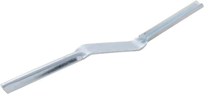 Voegenijzer Koolstofstaal 15,8 x 12,7 mm Dubbelzijdig Voegwerktuig
