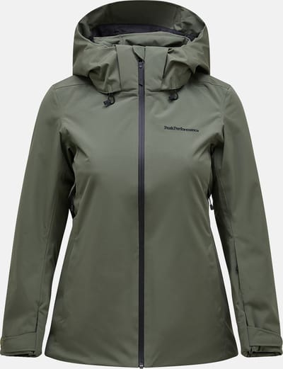PEAK PERFORMANCE WOMEN'S ANIMA JACKET Pine needle-S