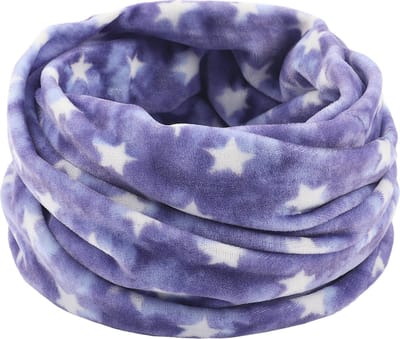 Kinder Colsjaal - Sterren | Velvet/Polyester | Snood / Sjaal 25 x 25 cm | Fashion Favorite