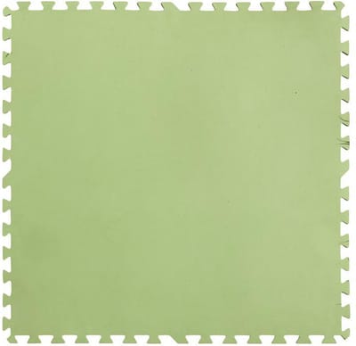 Gre Accessories Zwembadbodem Beschermer 4.5 Mm 9 Eenheden Groen 81 x 81 cm