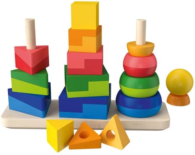 Playtive Regenboog Stapelblokken
