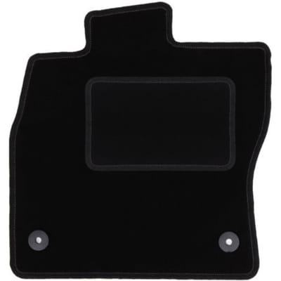Bestuurdersmat zwart voor: Skoda Octavia III liftback, sedan, variant, stationwagen (2012-2020)