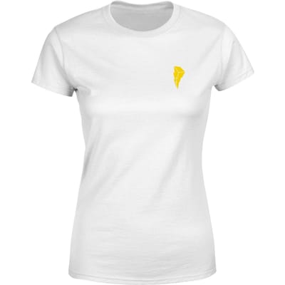 Power Rangers Disc Women's T-Shirt - White - XS - Wit