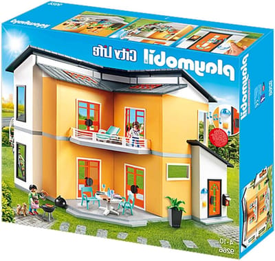 Poppenhuis - Speelgoedhuis Kinderhuis - Spelen - Modern woonhuis - Small - Meerdere kleuren
