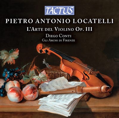 Diego Conti & Gli Archi Di Firenze - Locatelli: L'Arte Del Violino Op.III (3 CD)