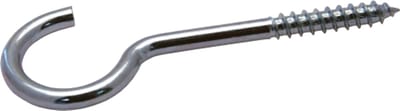 Schroefhaken 2,00 x 10/20 mm – gegalvaniseerd ijzer, zak à 10 stuks