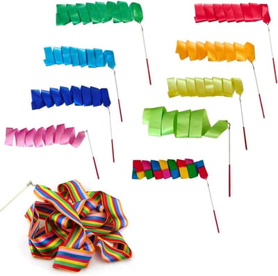10-delige 2M Ritmische Gymnastiek Tape voor Dans Ballet Training en Decoratie in 10 Kleuren - Perfect voor Kinderen!