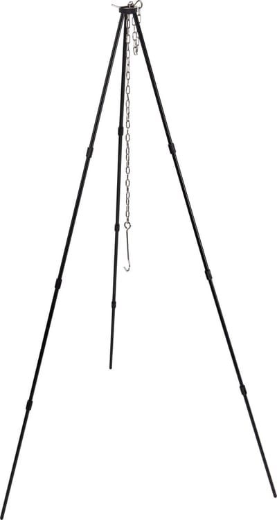Campingmoon Driepoot 105 cm – Kookdriepoot met Ketting & Draagtas – Voor Kampvuur, BBQ en Dutch Oven (15 kg)