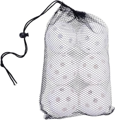 6 Witte Indoor Pickleball Ballen met 26 Gaten
