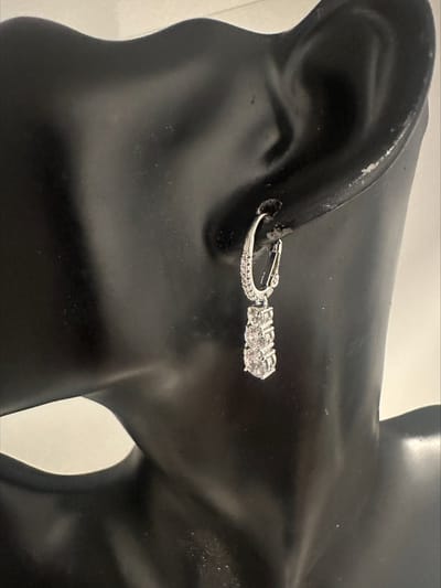 Romatische zirkonia oorringen | Make up | Parfum | Moederdag | Verjaardagscadeau| Cadeautje| Valentijnsdag| Kado | sieraden | vaderdag | oorbellen | oorsieraden