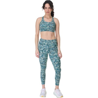 Sweaty Betty Power Medium Support Sports Bra BLAUW - Maat S