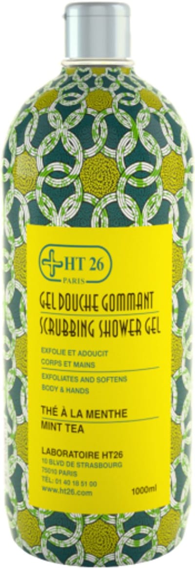 HT26 Shower Gel Scrub Mint & Tea, 1000ML