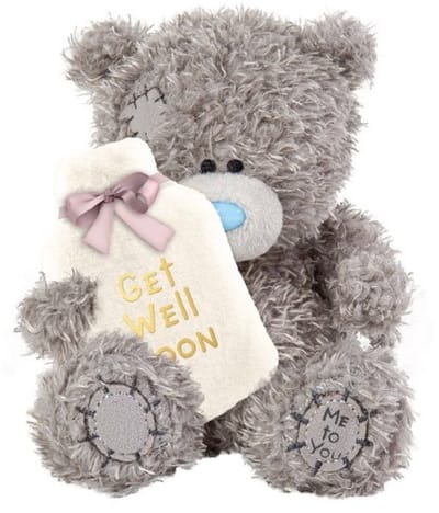 Me to You Knuffel Beer S4 11 cm Get well soon Kruik
