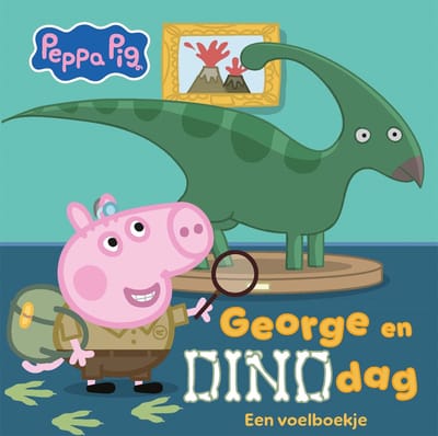 Peppa Pig - George en Dinodag Voorleesboeken