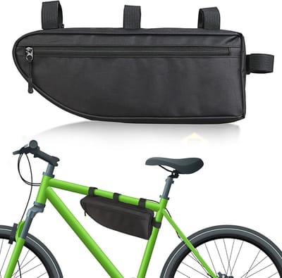 Grote Fietstas Triangle - Top Tube Saddle Bag met 2L Capaciteit voor Mountainbike en Racefiets