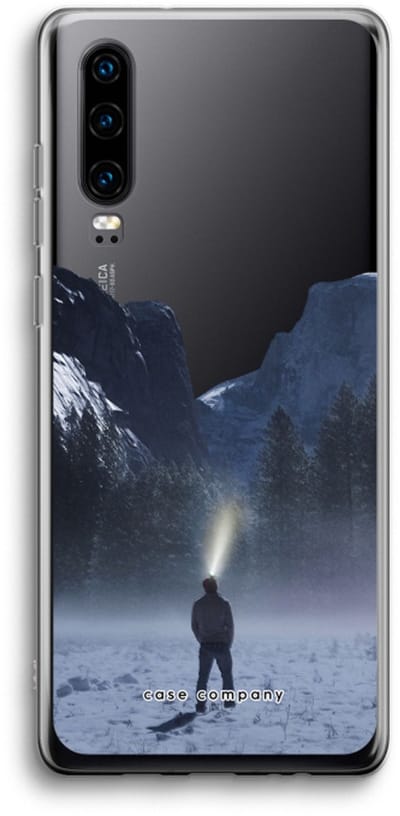 Case Company® - Hoesje geschikt voor Huawei P30 hoesje - Wanderlust - Soft Cover Telefoonhoesje - Bescherming aan alle Kanten en Schermrand