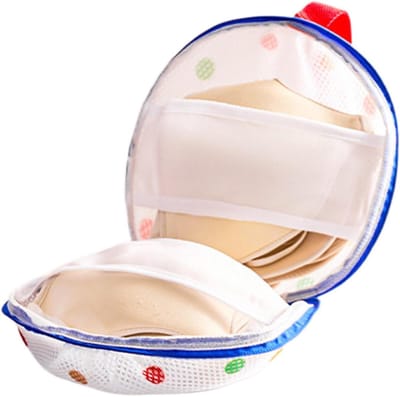 Lingerie Waszak - Anti-vervormingsnet - Ondergoed Wassen - Beschermt Vorm Cups - 21 x 21 x 5 cm - Wit