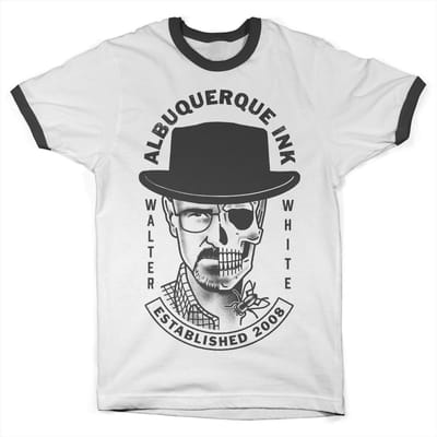 Breaking Bad T-shirt „ Albuquerque Ink Ringer Tee“ SP-51-BB024-H73-17