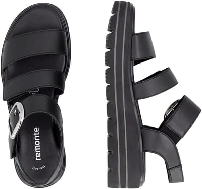 Sandalen met sleehak Remonte Sandalen