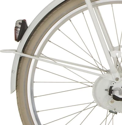 Cortina Spatbordstang achter 28 U4 snow white pad