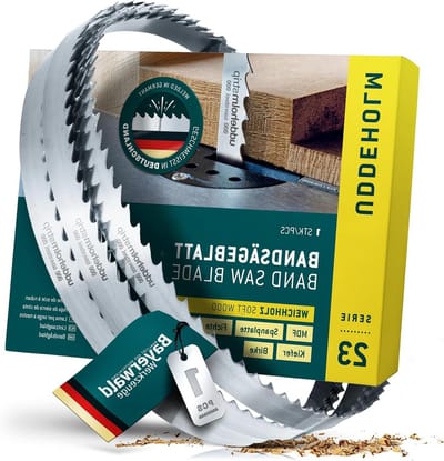 Bandzaagblad - Zaagband Hout - Hout Zagen - Uddeholm Staal - 2360 x 10 x 06 mm - Zilver