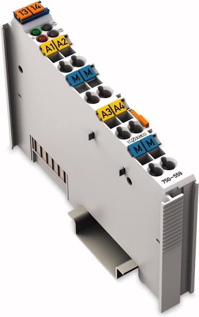 WAGO 750-559 Analoge PLC-uitgangsmodule 750-559 1 stuk(s)