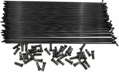Fiets Spaken - Fietswiel Spaken - Wiel Reparatie - 45 Staal J-Bend - 247 mm - Zwart