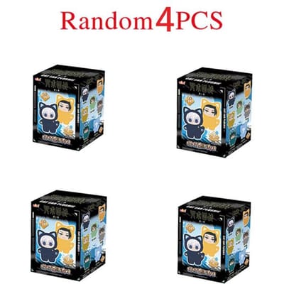 Originele Eaki  Jujutsu Kaisen  Seizoen 2 Kattenpark Viering Vijf Taoïstische Blind Box Pluche Handtas Serie Model Hanger Other