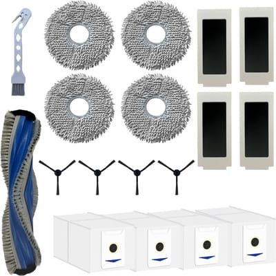 Accessoirespakket voor Ecovacs Deebot T30 Omni/T30 Pro Omni - Zak/Filter/Dweil/Zijborstel/Afzuigrol