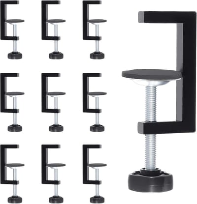 Verstelbare G-klemmen voor houtbewerking - 10 stuks, universele tafel klemmen voor werkbank, DIY projecten en lassen, 93 x 50 x 10 mm