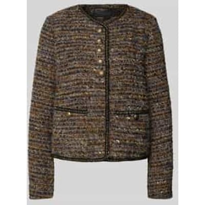 Blazer in bouclé-look