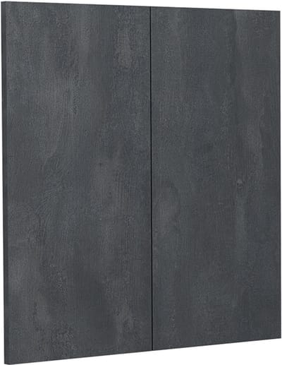 Vicco R-Line Keukenfront – 59.2 x 59 cm meubelfront voor de hangkast Zwart beton