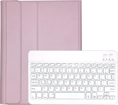 Geschikt voor iPad Air 4 10.9 (2020) Smart Keyboard Case Bluetooth Toetsenbord Hoesje - Rosé