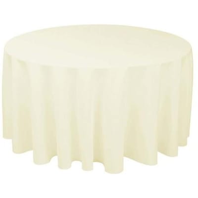 Bankettafelkleed Rond Bruiloftstafelkleed Polyester Tafelkleden Voor Eettafel Thuis Hotel Restaurant Tafelkleed Decor diameter 280cm
