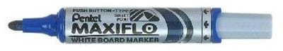 Whiteboardmarker Pentel MaxiFlo 3mm Rond Blauw