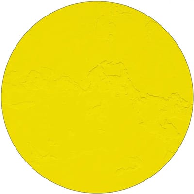 Rond geel bord | Forex Re materiaal | 10 cm