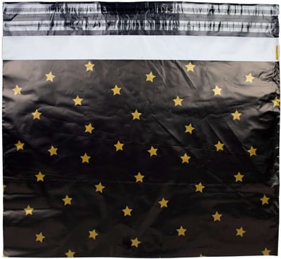 Verzendzakken voor Kleding - 100 stuks - 60x45.7cm - Print / Multi colour Verzendzakken Webshop - Verzendzakken plastic met plakstrip