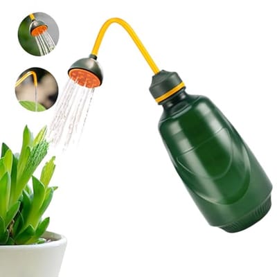 Gietdouche voor Planten - 450 ml Tuingieter met Afneembare Sproeier voor Kleine Planten en Zaailingen
