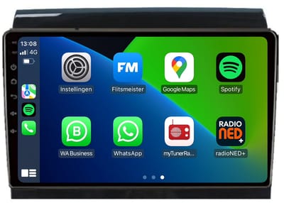 Carplay autoradio voor Fiat Ducato | Citroën Jumper | Peugeot Boxer | Android 13 | Draadloos Apple Carplay & Android auto | 2GB + 32GB | 8-Core | Davilon | 2025 model | 2011 2012 2013 2014 2015 2016 2017 2018 2019 2020 2021 | Bluetooth & Wifi