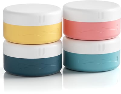 JHUBERS- Reiscontainers BPA-vrij - TSA-goedgekeurd - Lekvrij - Cosmetische Containers - 40 ml - Duurzaam PP-deksel - Cosmetische Potjes