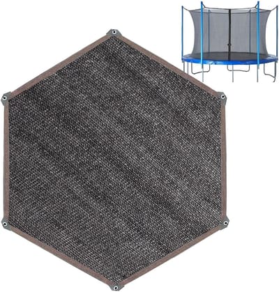 Trampoline hoes - Schaduwkap Gazon - Buiten spelen - Weerbestendig Sterk - 6 tot 14 ft - Geperforeerd