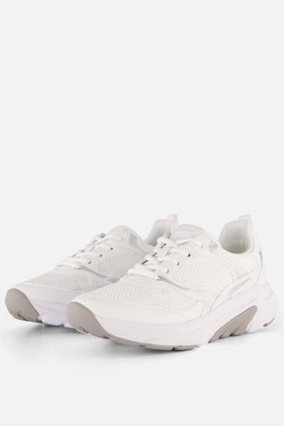 Gabor Rollingsoft Sneakers wit Textiel - Dames