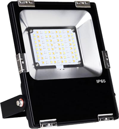 Mi-Light MiBoxer - LED Floodlight - Smart LED - 30 Watt - Slimme LED Schijnwerper - RGB+CCT - Aanpasbare Kleur - Waterdicht IP65 - Mat Zwart