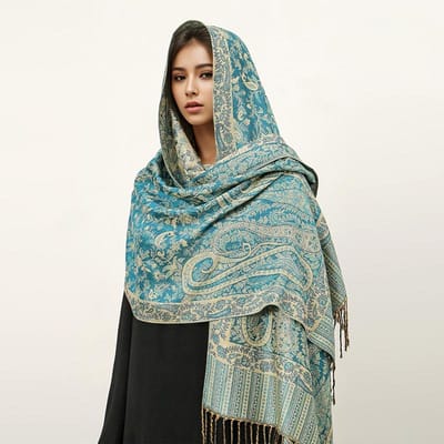 Bohemia Pashmina Hijab Sjaal Lange Moslim Kasjmier Sjaal Vrouwen Foulard Zachte Turban Hoofddoeken Voor Vrouwen Hoofdband Luxe gray