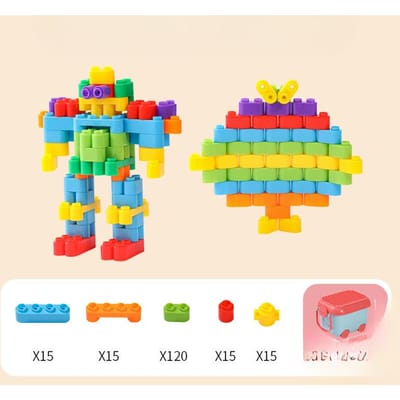 Puzzel en Altijd Veranderende Bouwstenen Plastic Inzetstukken en Assemblages Educatief Kinderspeelgoed Jongens en Baby's Kleuterschool